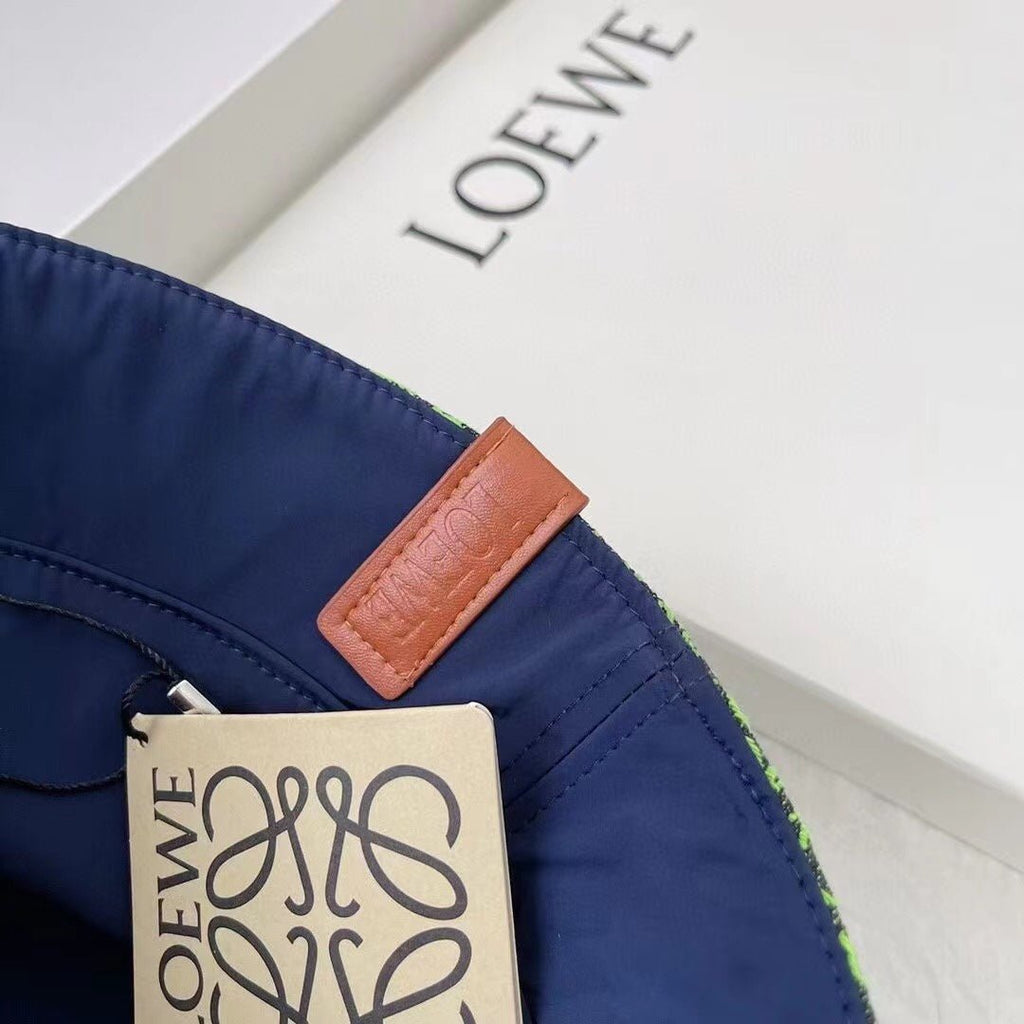 Luxury Loewe Anagram Monogram Bucket Hat for Men & Women - Serene
