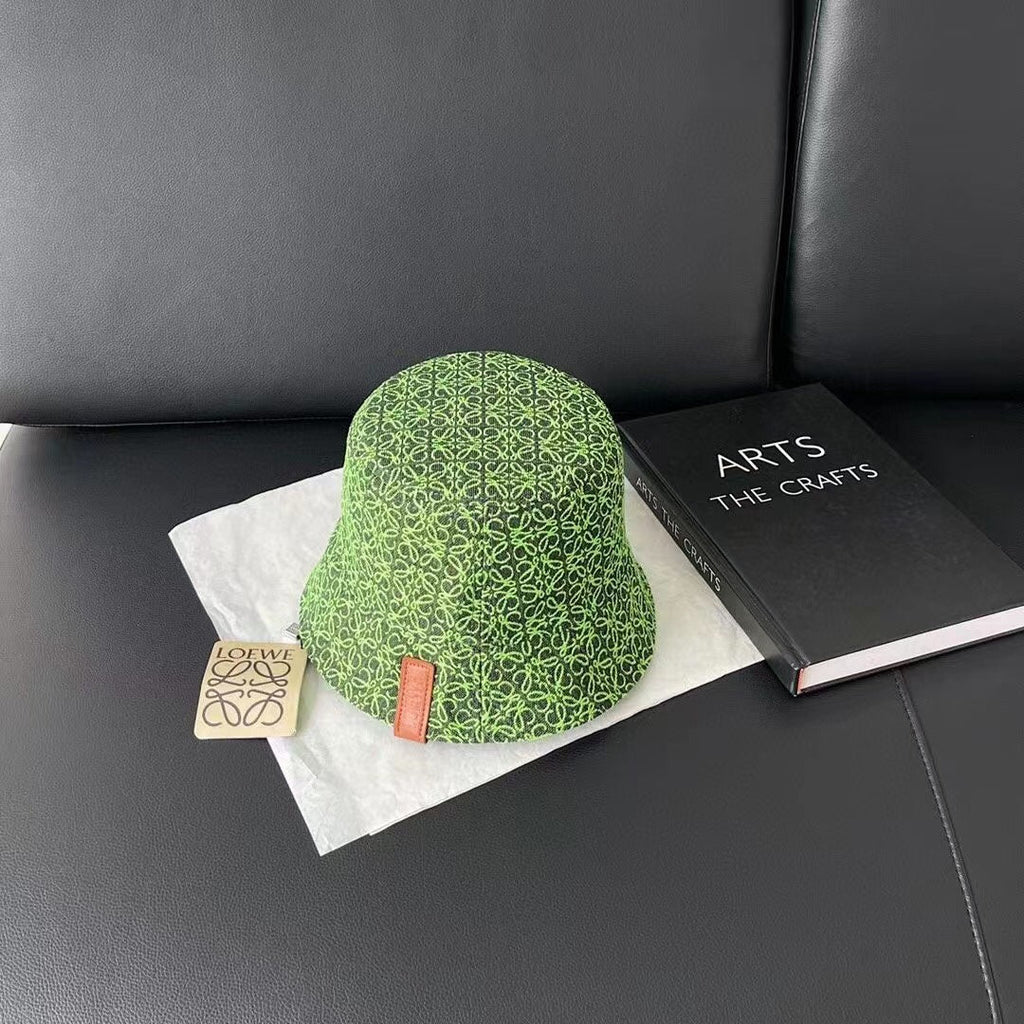 Luxury Loewe Anagram Monogram Bucket Hat for Men & Women - Serene