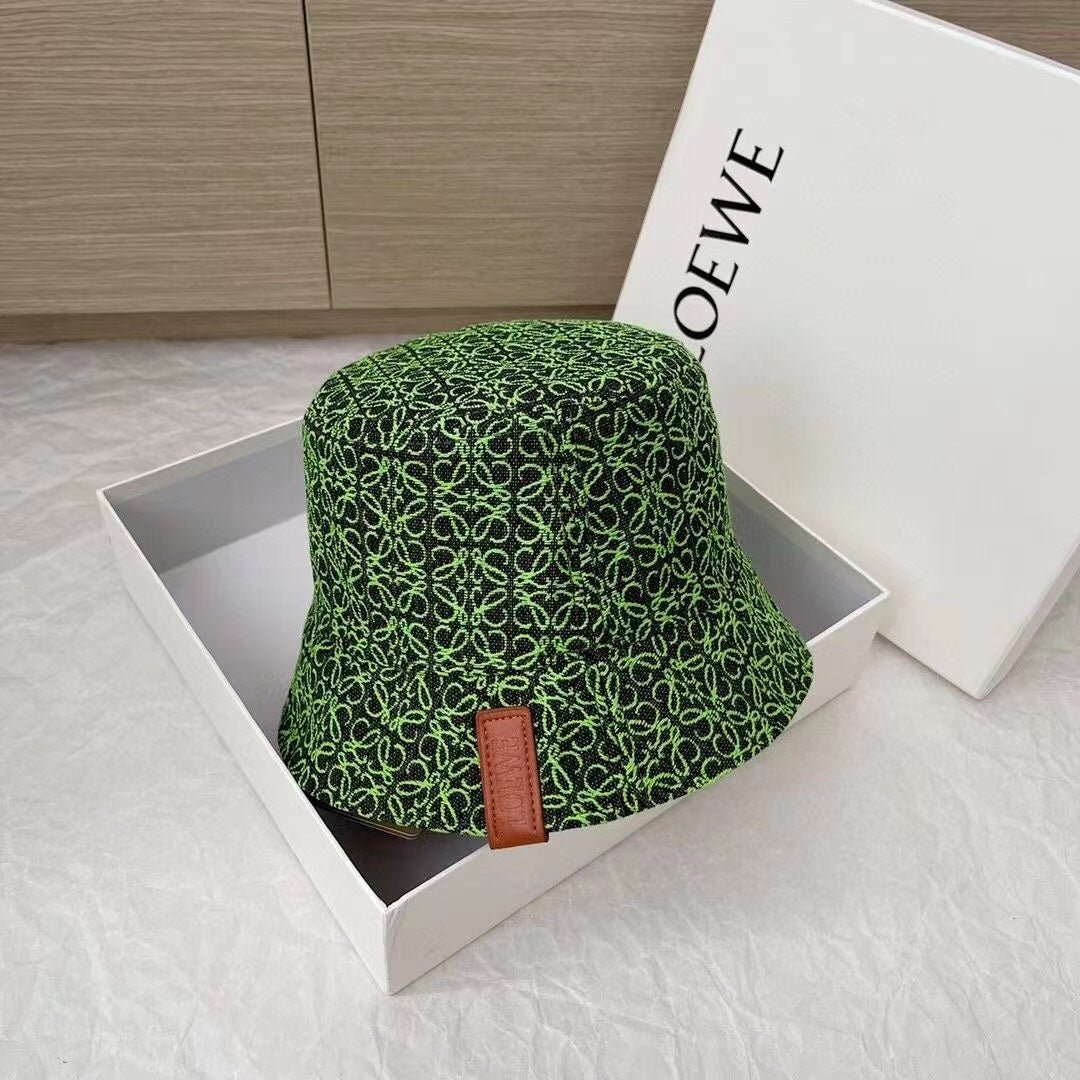 Luxury Loewe Anagram Monogram Bucket Hat for Men & Women - Serene