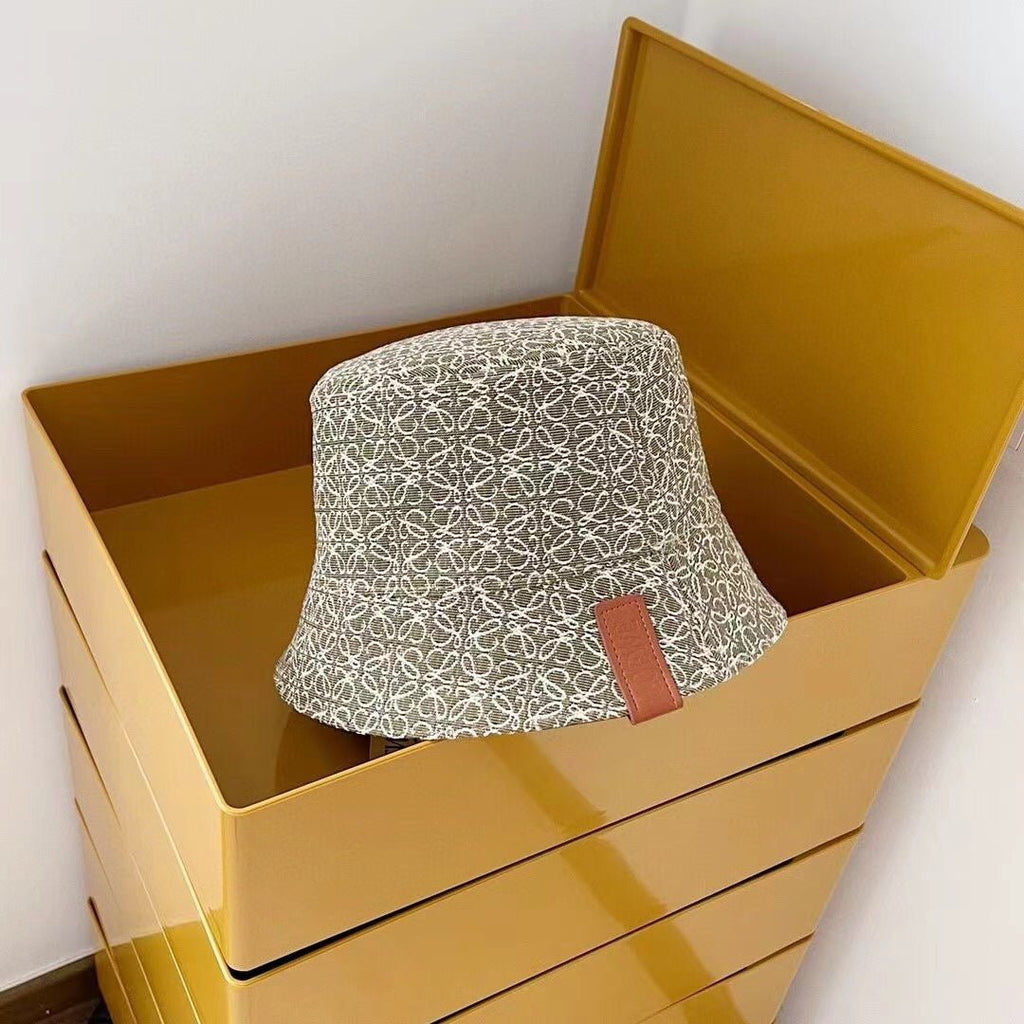 Luxury Loewe Anagram Monogram Bucket Hat for Men & Women - Serene