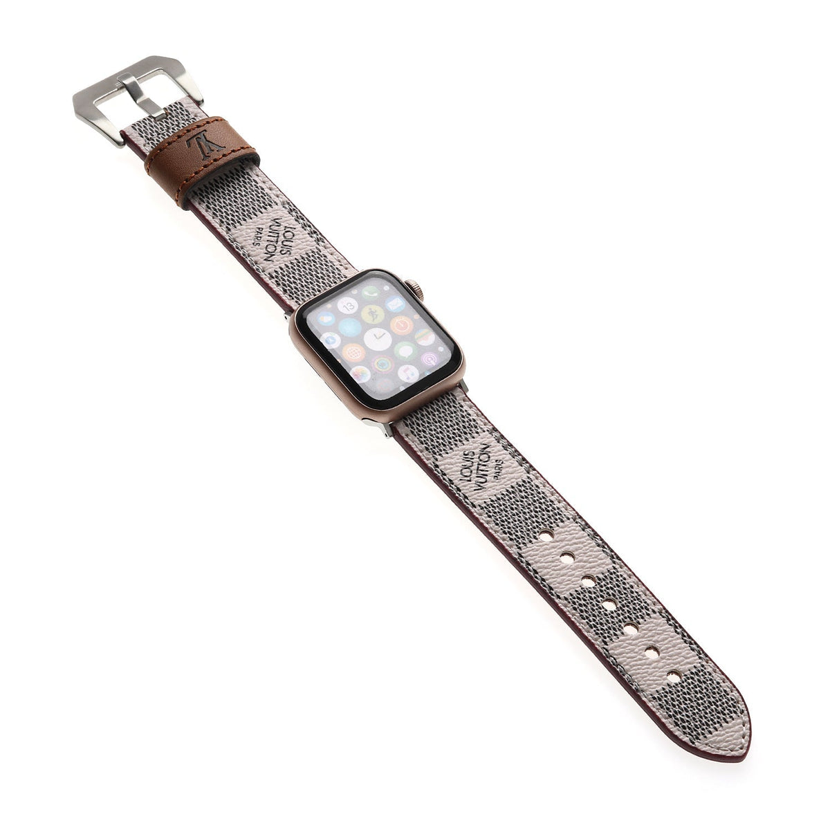 Luxury Louis Vuitton Apple Watch Band – Leather Monogram & Damier Strap - Serene