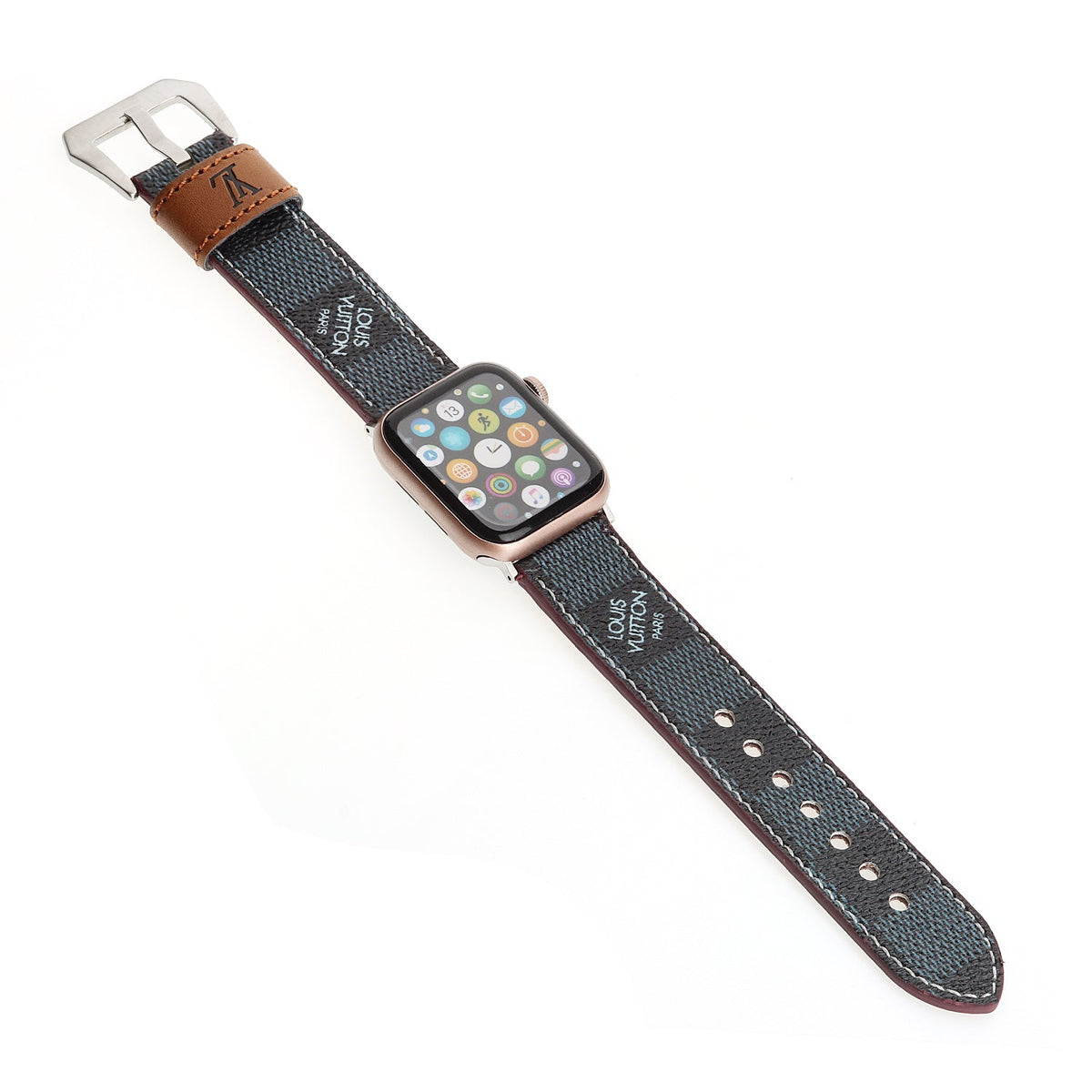 Luxury Louis Vuitton Apple Watch Band – Leather Monogram & Damier Strap - Serene