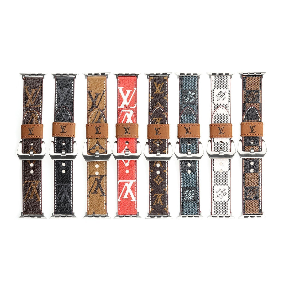 Luxury Louis Vuitton Apple Watch Band – Leather Monogram & Damier Strap - Serene