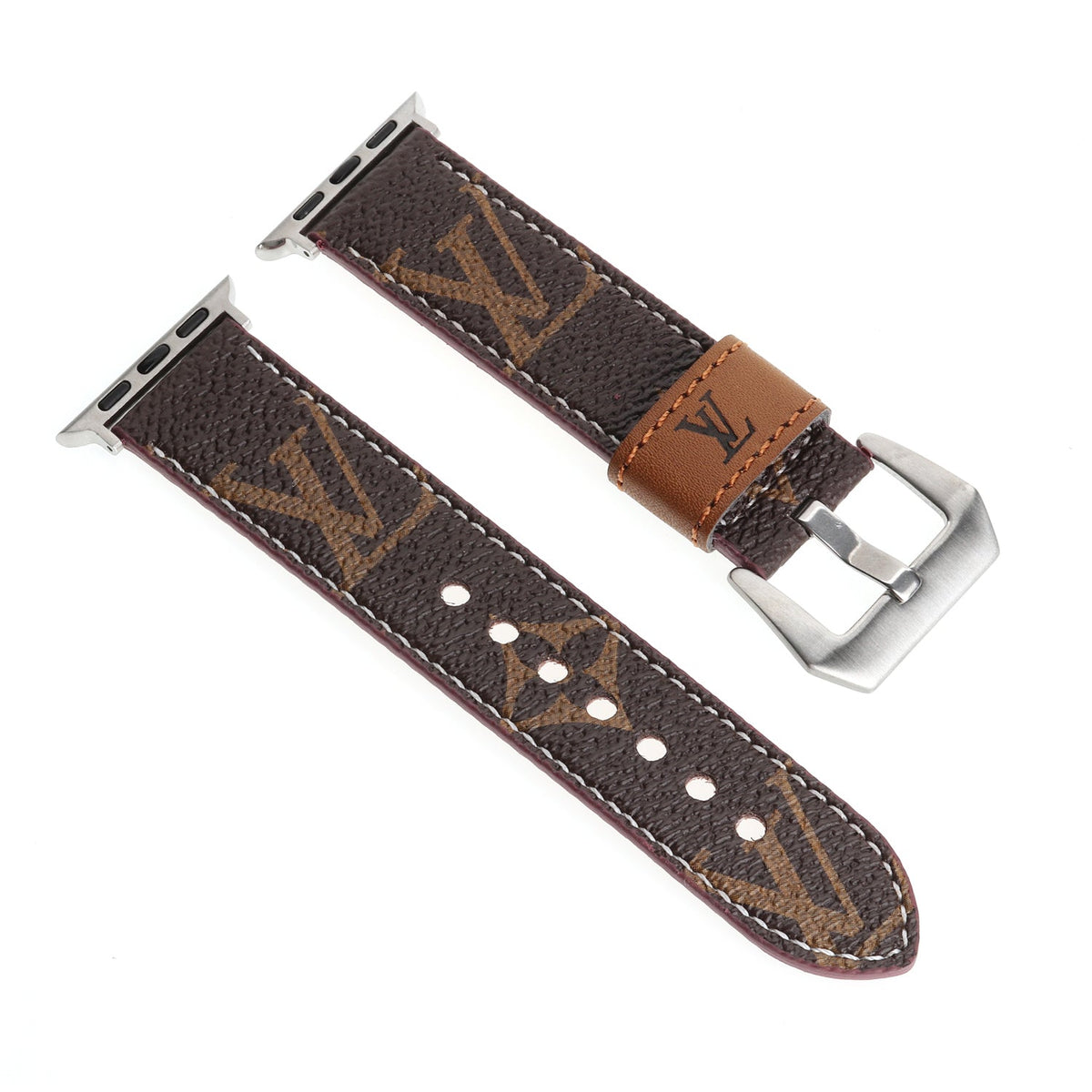 Luxury Louis Vuitton Apple Watch Band – Leather Monogram & Damier Strap - Serene