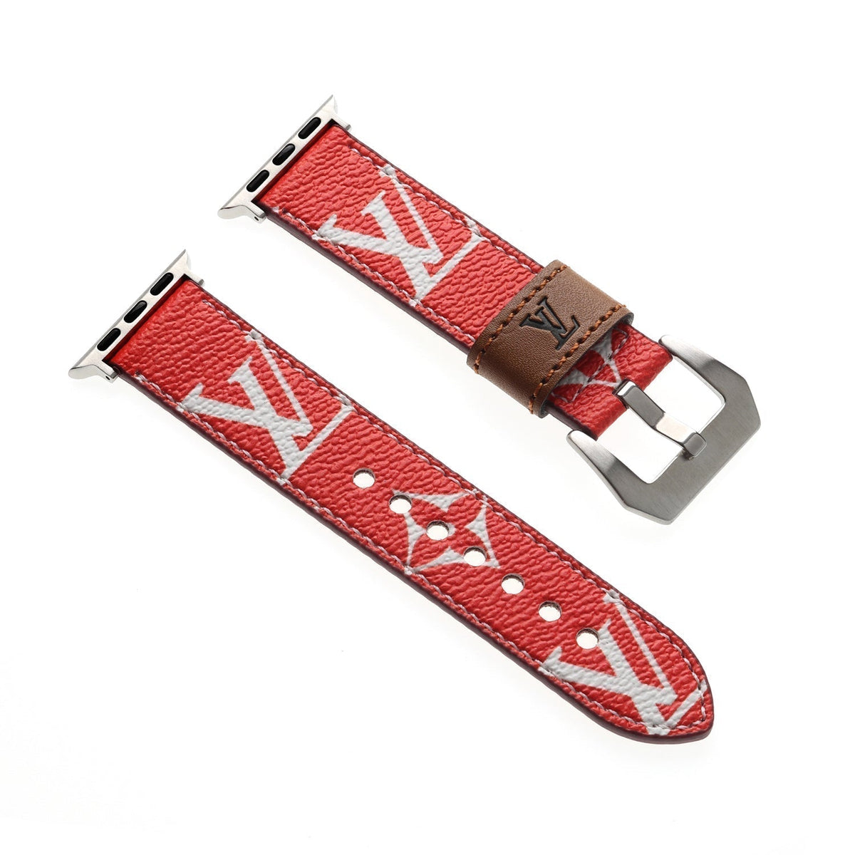 Luxury Louis Vuitton Apple Watch Band – Leather Monogram & Damier Strap - Serene