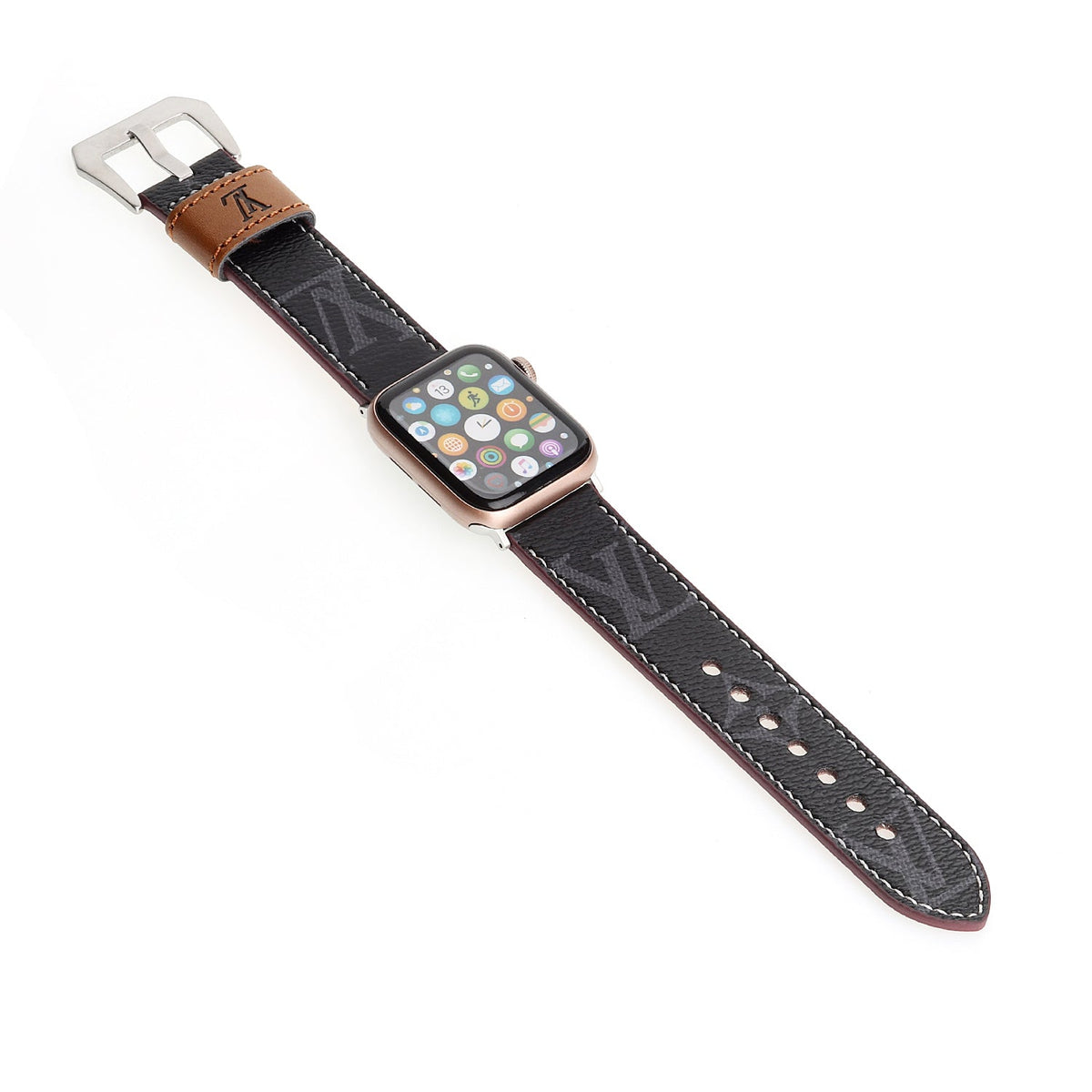 Luxury Louis Vuitton Apple Watch Band – Leather Monogram & Damier Strap - Serene