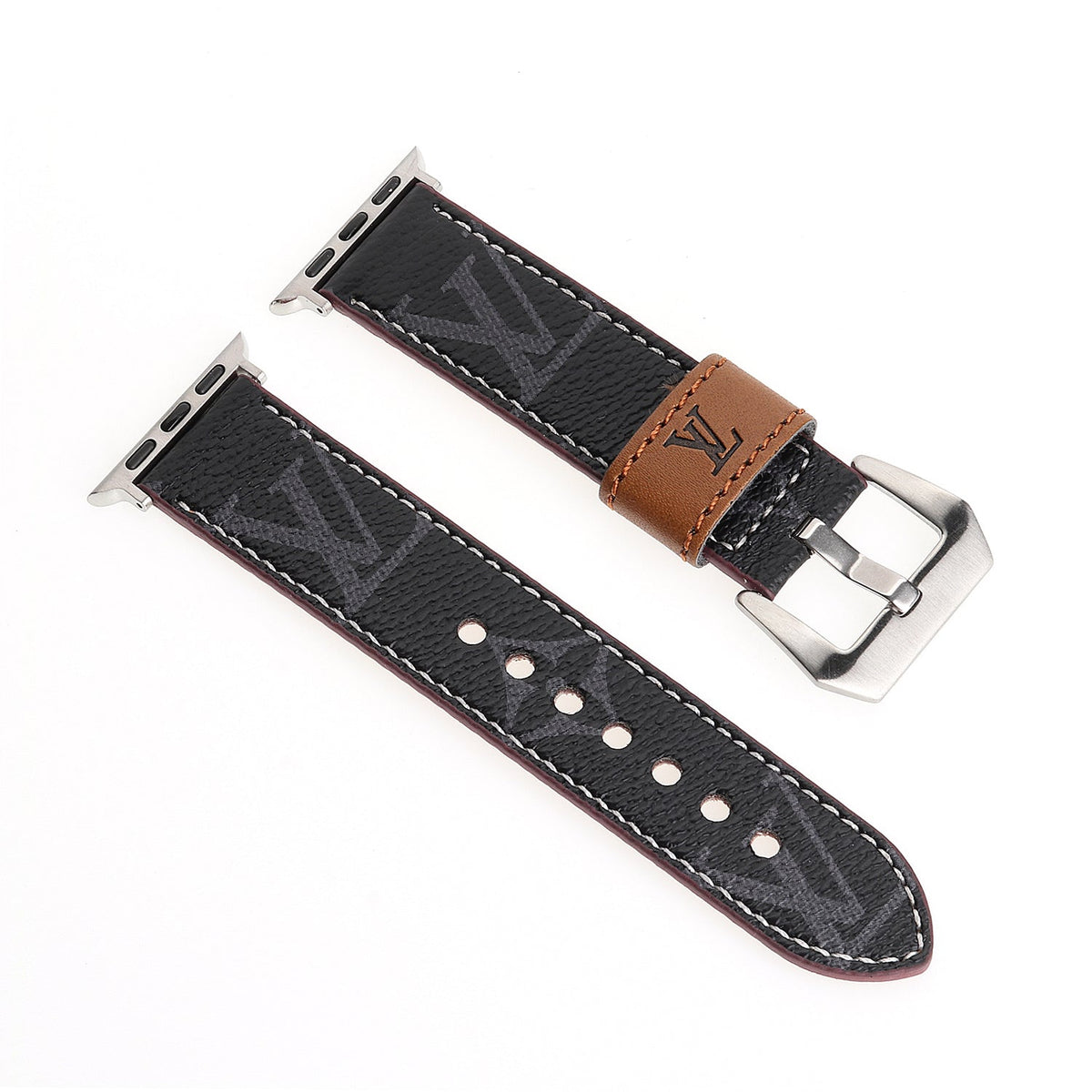 Luxury Louis Vuitton Apple Watch Band – Leather Monogram & Damier Strap - Serene