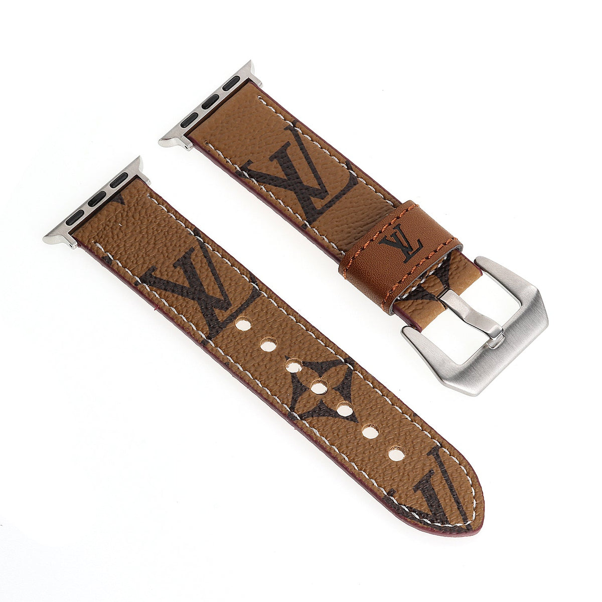 Luxury Louis Vuitton Apple Watch Band – Leather Monogram & Damier Strap - Serene