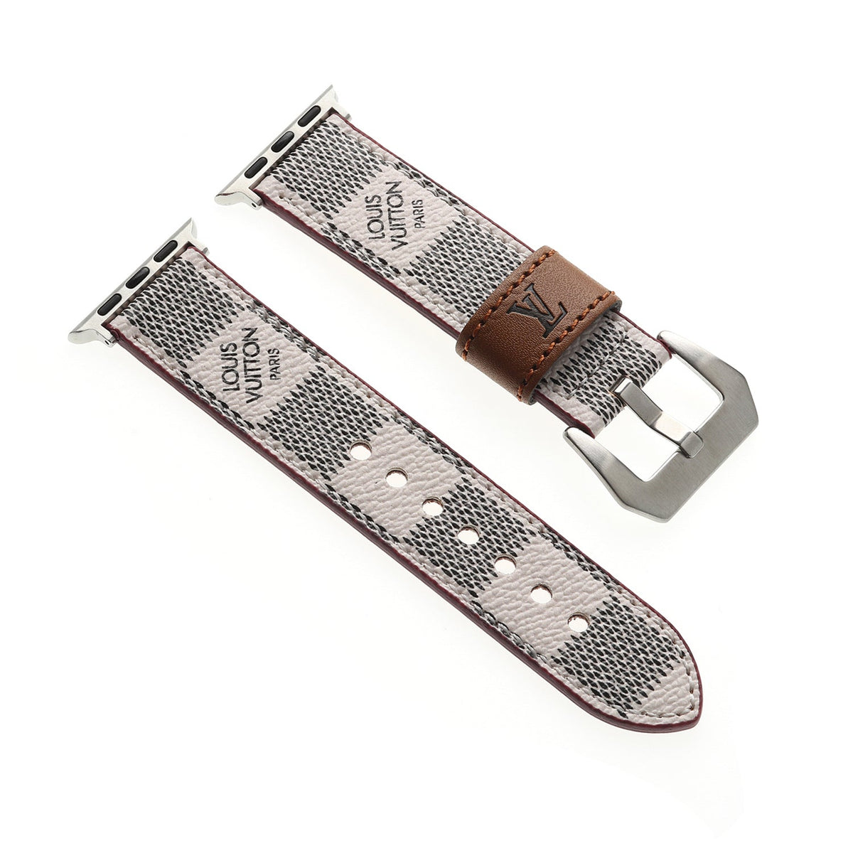 Luxury Louis Vuitton Apple Watch Band – Leather Monogram & Damier Strap - Serene
