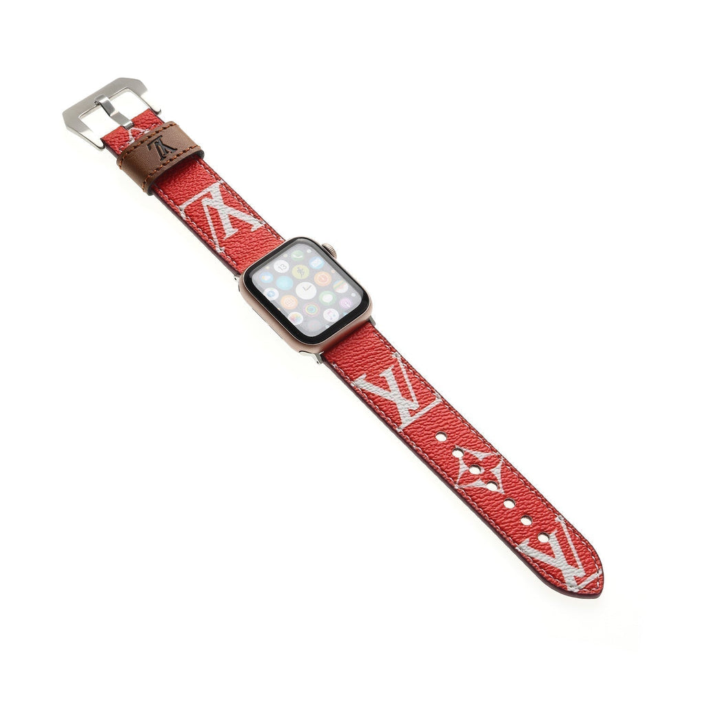 Luxury Louis Vuitton Apple Watch Band – Leather Monogram & Damier Strap - Serene