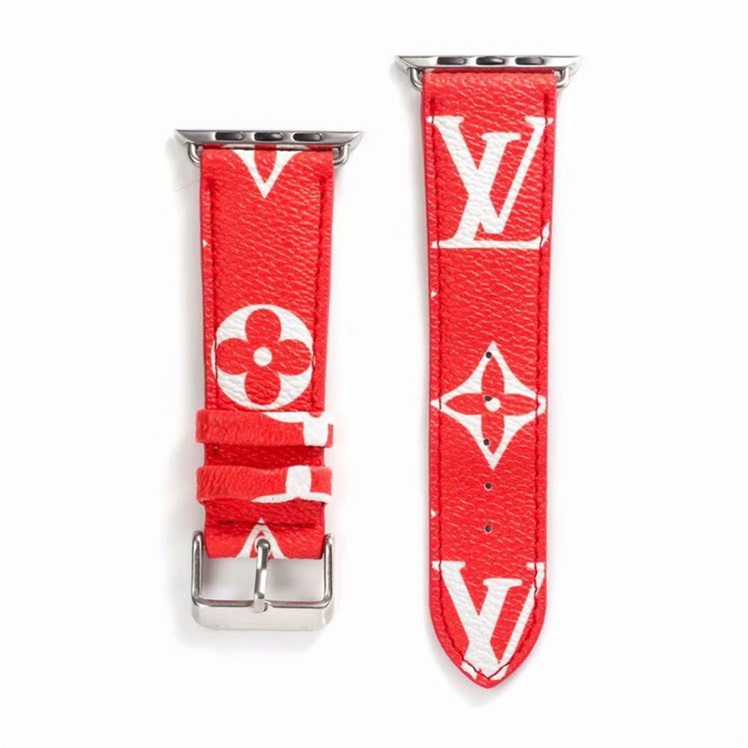 Luxury Louis Vuitton Apple Watch Band – Monogram & Damier Leather Strap - Serene