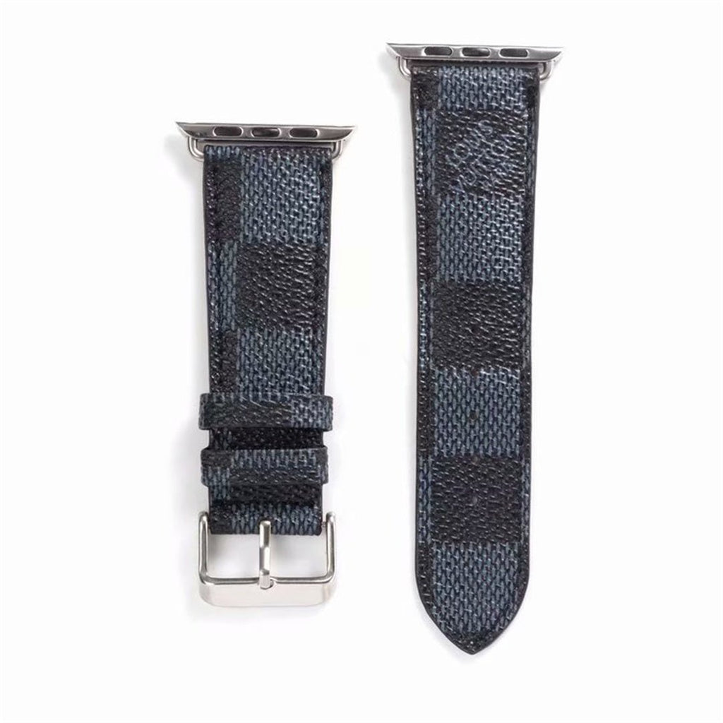 Luxury Louis Vuitton Apple Watch Band – Monogram & Damier Leather Strap - Serene