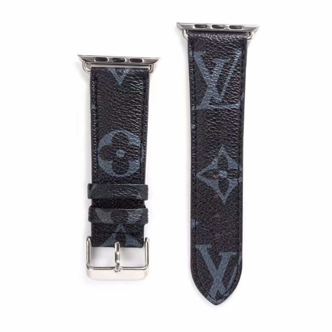 Luxury Louis Vuitton Apple Watch Band – Monogram & Damier Leather Strap - Serene