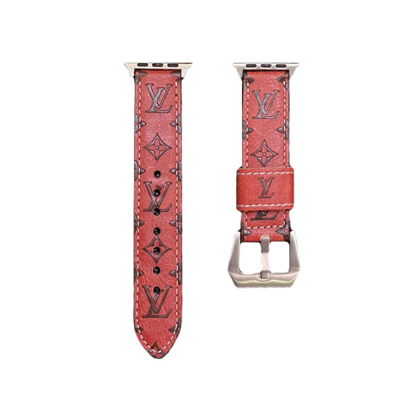 Luxury Louis Vuitton Apple Watch Band – Monogram Leather Strap for Apple Watch Ultra - Serene