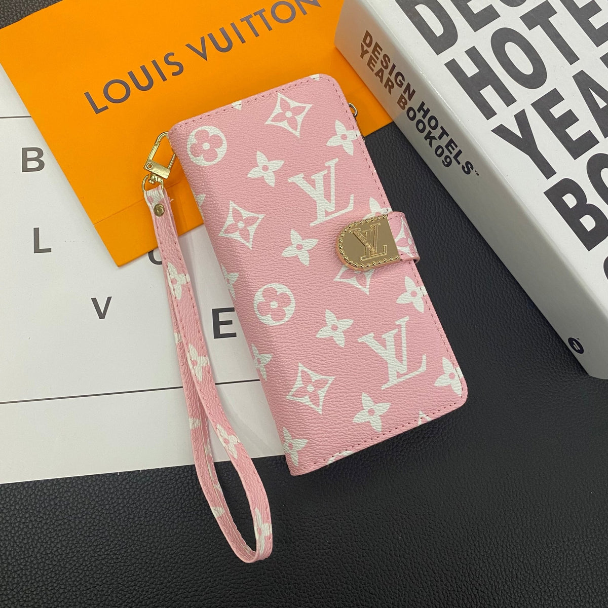 Luxury Louis Vuitton Damier Samsung Galaxy S26 Ultra Case with Card Holder - Serene
