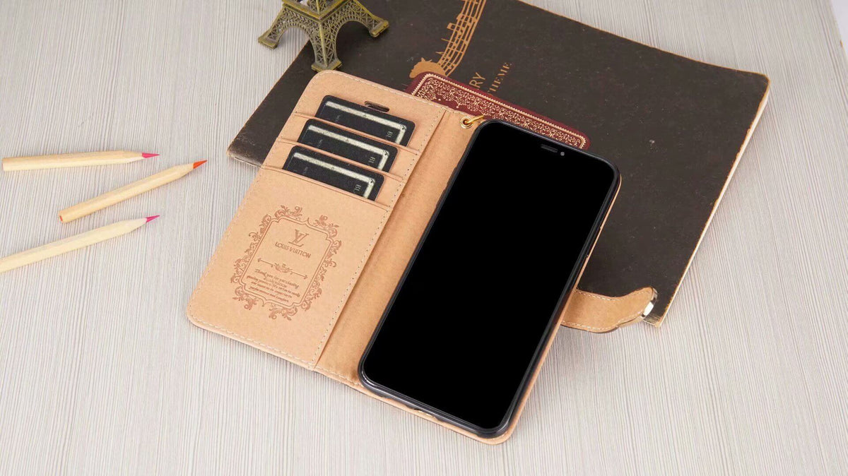 Luxury Louis Vuitton Damier Samsung Galaxy S26 Ultra Case with Card Holder - Serene