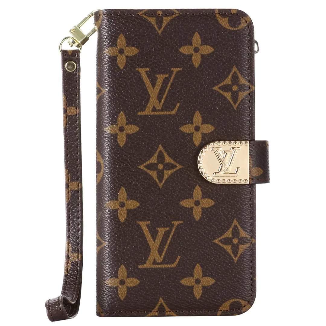 Luxury Louis Vuitton Damier Samsung Galaxy S26 Ultra Case with Card Holder - Serene