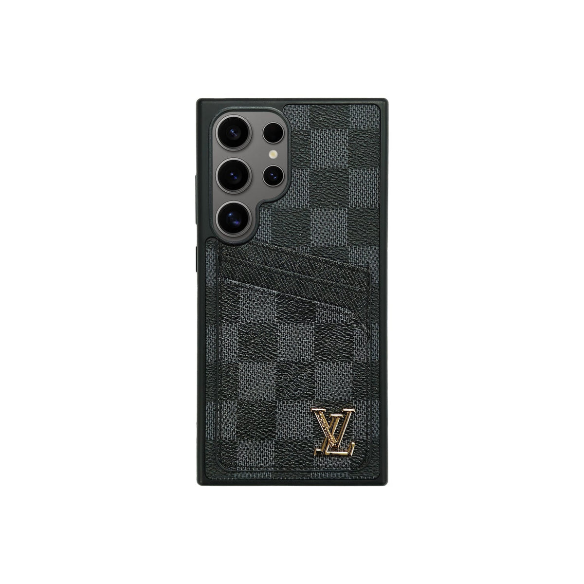 Luxury Louis Vuitton Damier Samsung S26 Ultra Cardholder Wallet Case - Serene