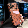 Luxury Louis Vuitton iPhone 18 Pro Case With Card Holder - LV iPhone Case - Serene