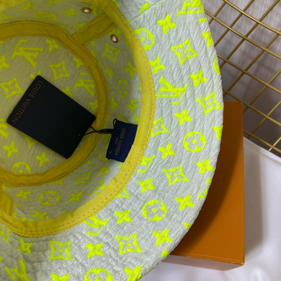Luxury Louis Vuitton Monogram Bucket Hat for Men & Women - Serene