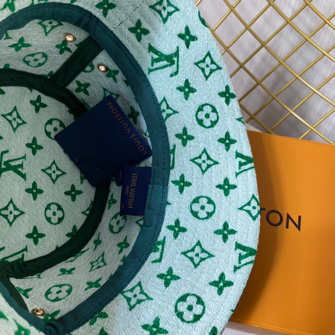 Luxury Louis Vuitton Monogram Bucket Hat for Men & Women - Serene