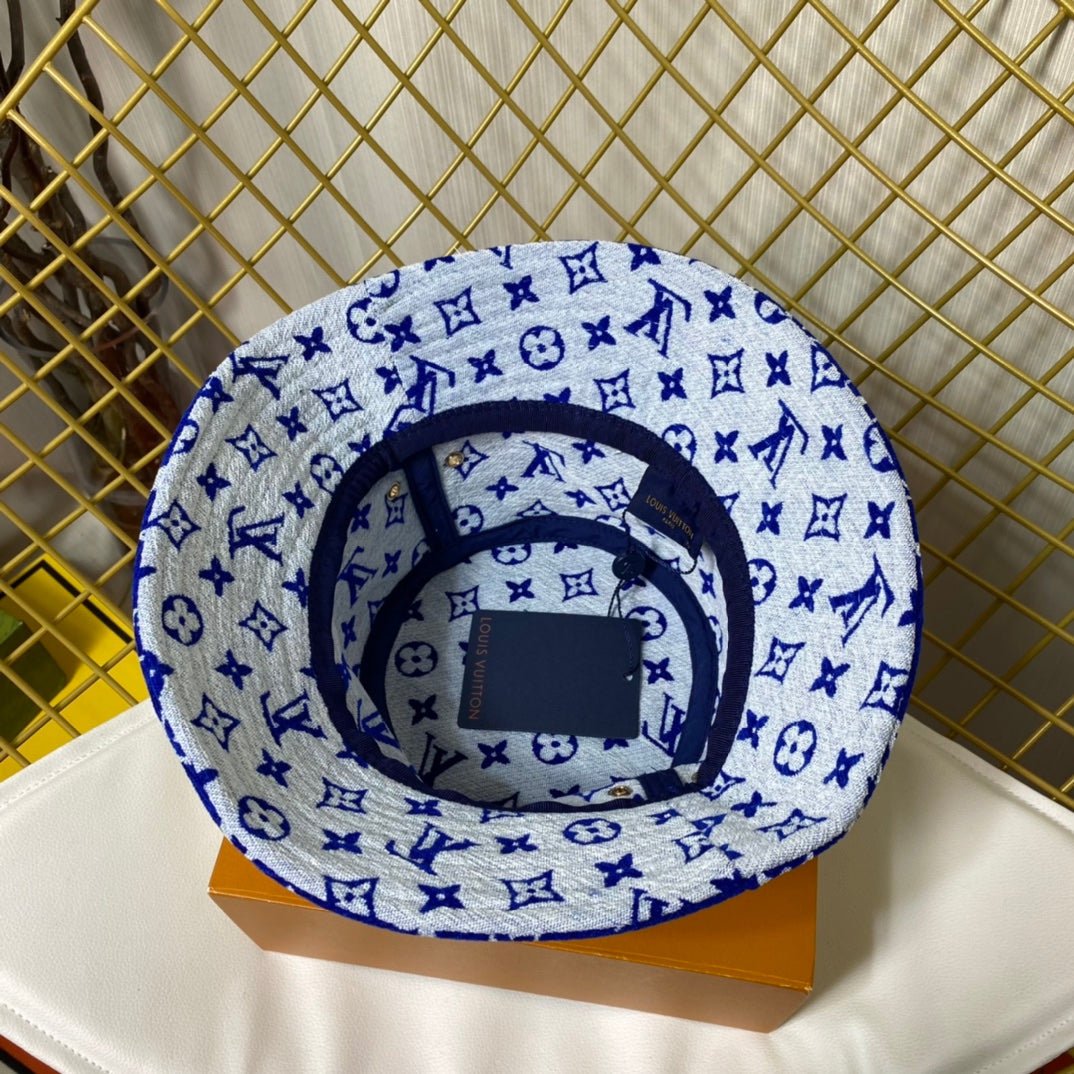 Luxury Louis Vuitton Monogram Bucket Hat for Men & Women - Serene