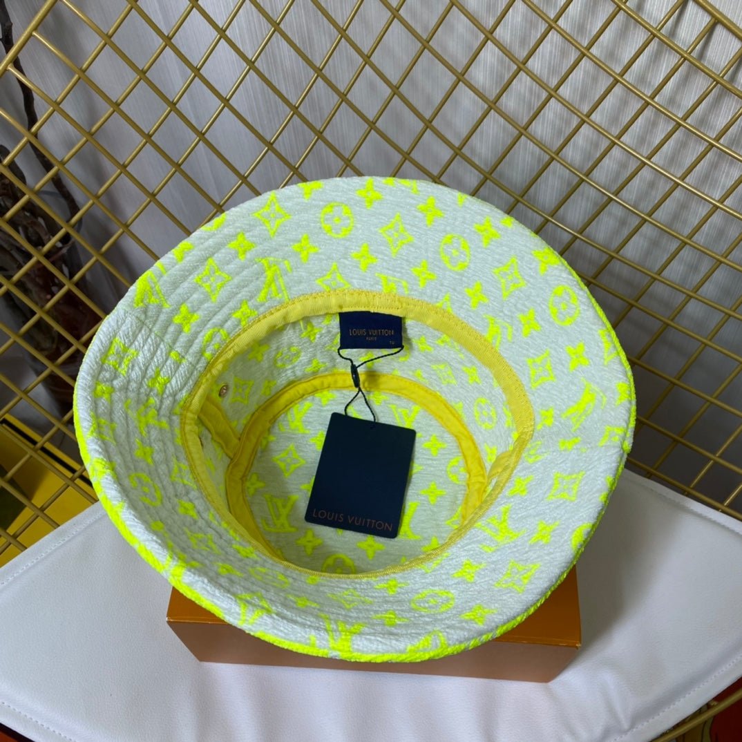 Luxury Louis Vuitton Monogram Bucket Hat for Men & Women - Serene