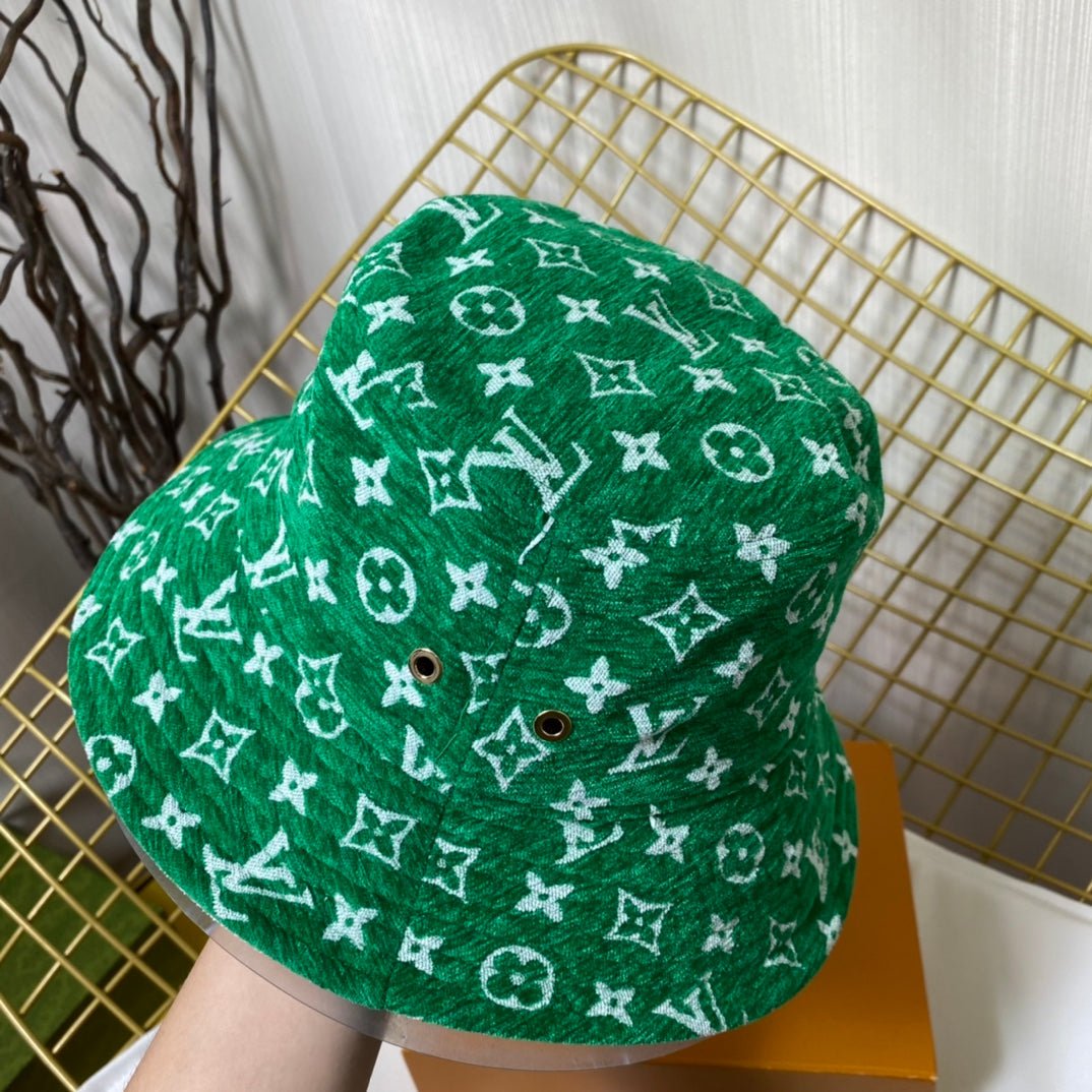 Luxury Louis Vuitton Monogram Bucket Hat for Men & Women - Serene