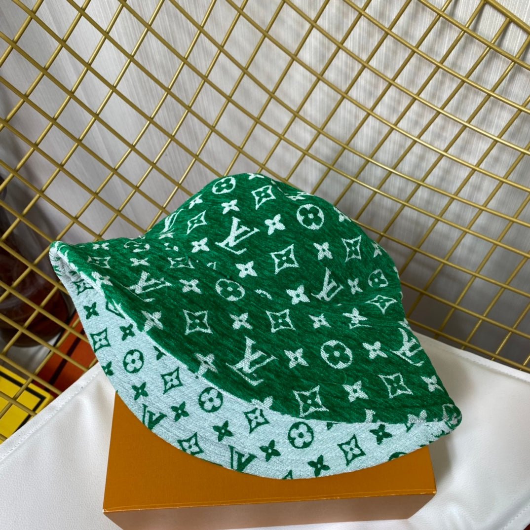 Luxury Louis Vuitton Monogram Bucket Hat for Men & Women - Serene
