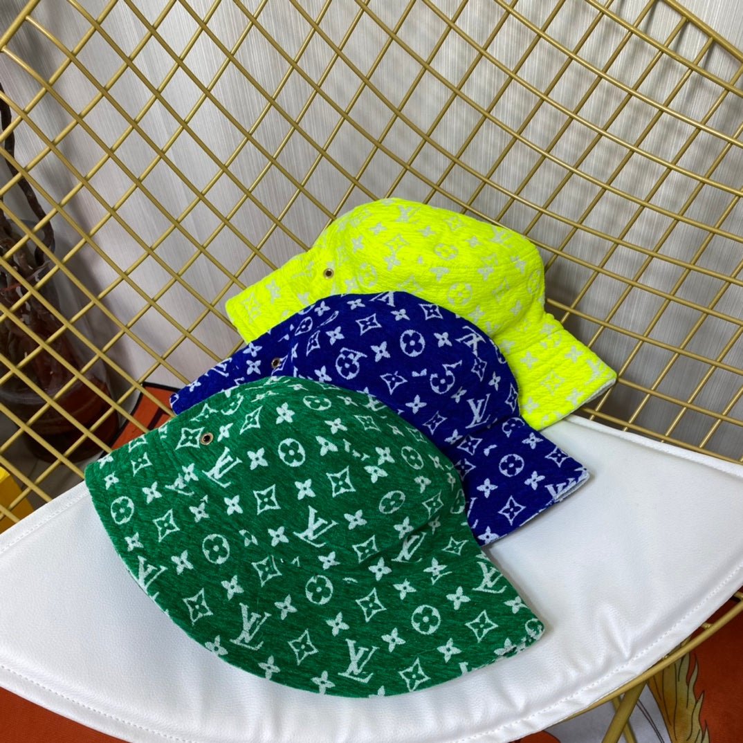 Luxury Louis Vuitton Monogram Bucket Hat for Men & Women - Serene