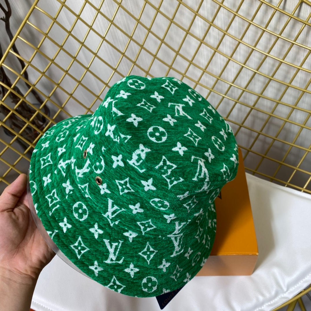 Luxury Louis Vuitton Monogram Bucket Hat for Men & Women - Serene