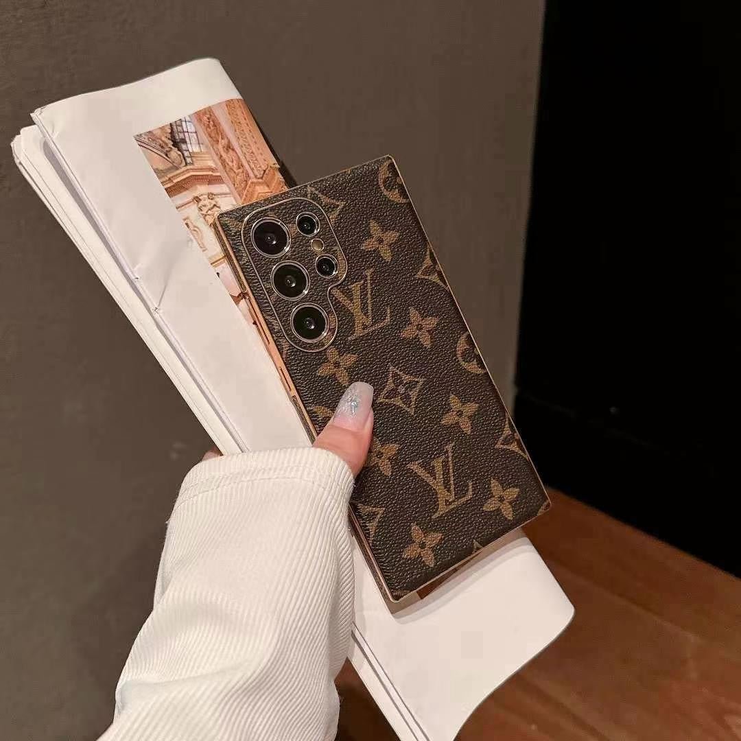 Luxury Louis Vuitton Samsung Galaxy S26 Ultra Case – Brown Monogram Designer Cover - Serene