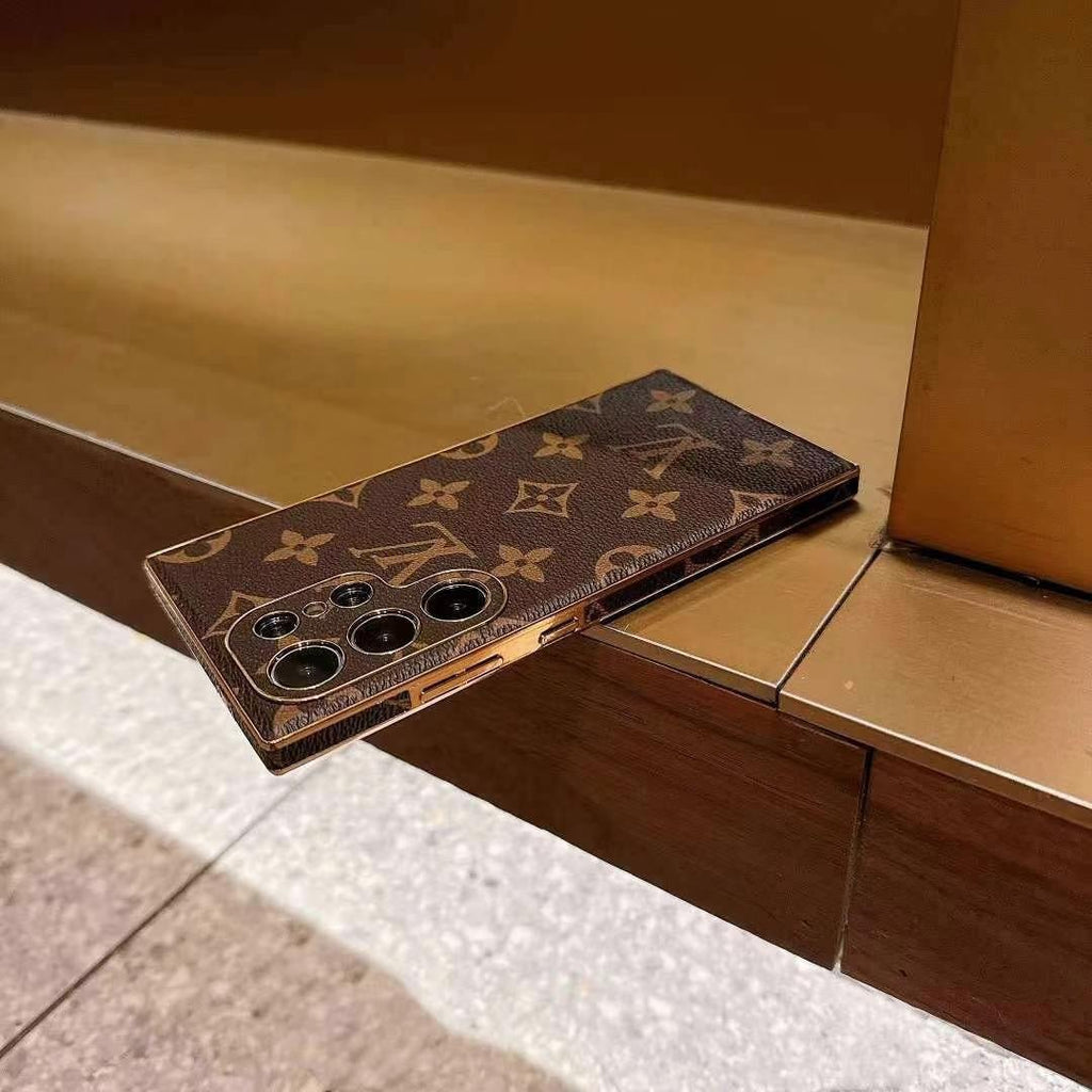 Luxury Louis Vuitton Samsung Galaxy S26 Ultra Case – Brown Monogram Designer Cover - Serene