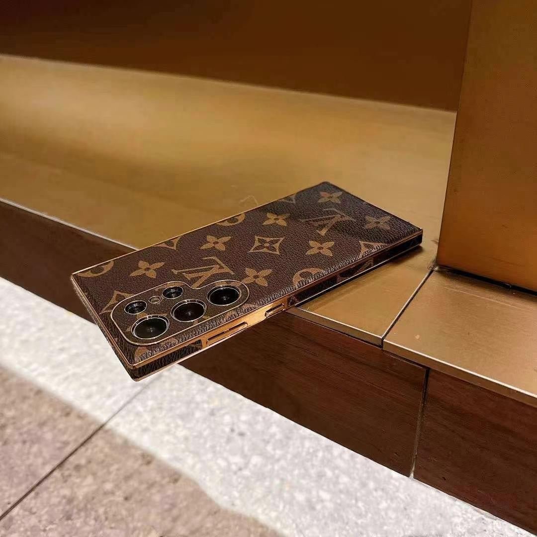 Luxury Louis Vuitton Samsung Galaxy S26 Ultra Case – Brown Monogram Designer Cover - Serene