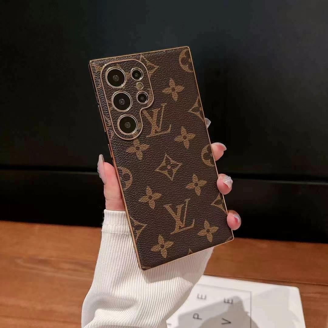 Luxury Louis Vuitton Samsung Galaxy S26 Ultra Case – Brown Monogram Designer Cover - Serene