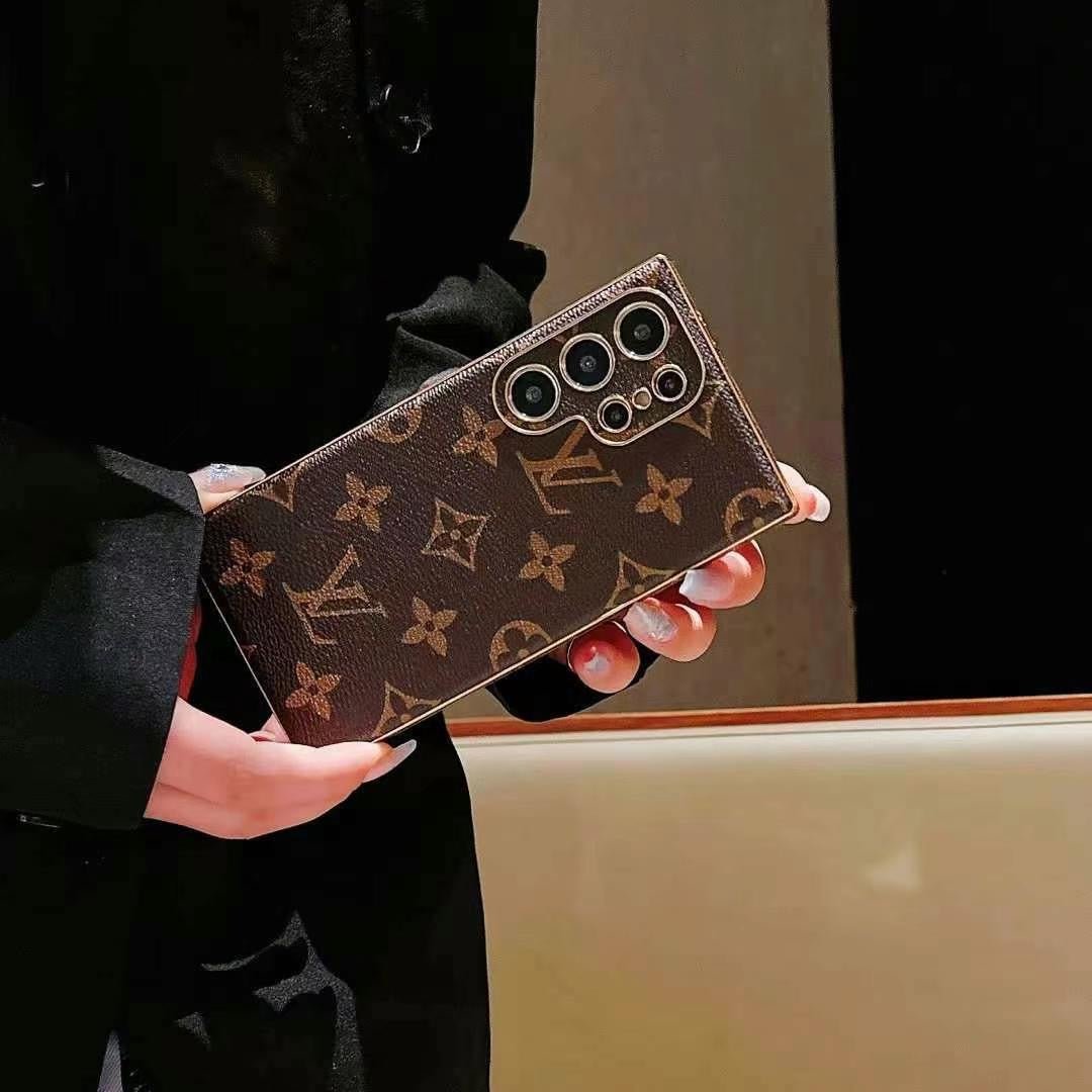 Luxury Louis Vuitton Samsung Galaxy S26 Ultra Case – Brown Monogram Designer Cover - Serene