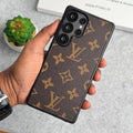 Luxury Louis Vuitton Samsung Galaxy S26 Ultra Case – Monogram PU Leather Cover - Serene