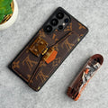 Luxury Louis Vuitton Samsung Galaxy Sling S26 Case with Card Holder – Samsung S26 Ultra - Serene