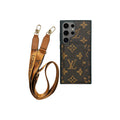 Luxury Louis Vuitton Samsung S26 Ultra Cardholder Lanyard Wallet Case - Serene