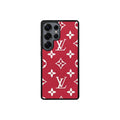 Luxury Louis Vuitton x Supreme Samsung S26 Ultra Case – Red Designer Cover - Serene