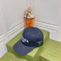Luxury Prada Embroidered Baseball Cap for Men & Women - Serene