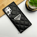 Luxury Prada Puff Leather Samsung Galaxy S26 Ultra Case – Designer Cover - Serene