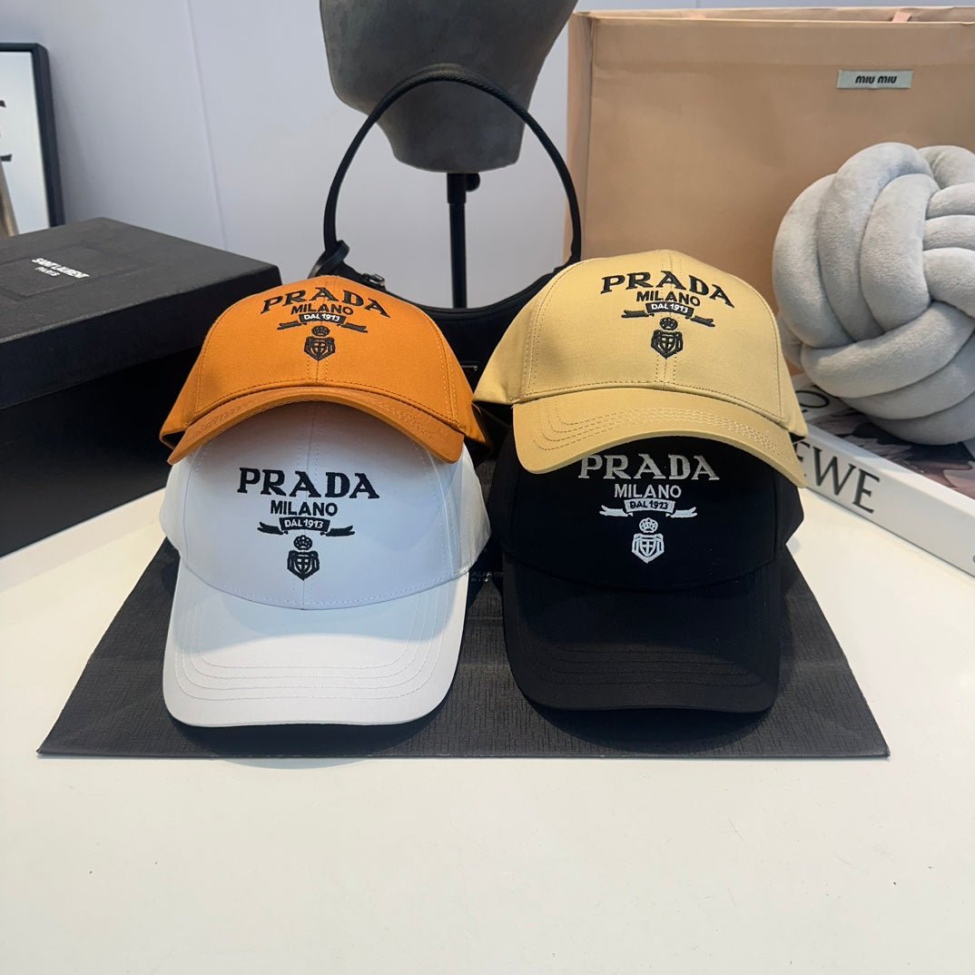 Luxury Prada Re-Nylon Baseball Cap for Men & Women - Serene