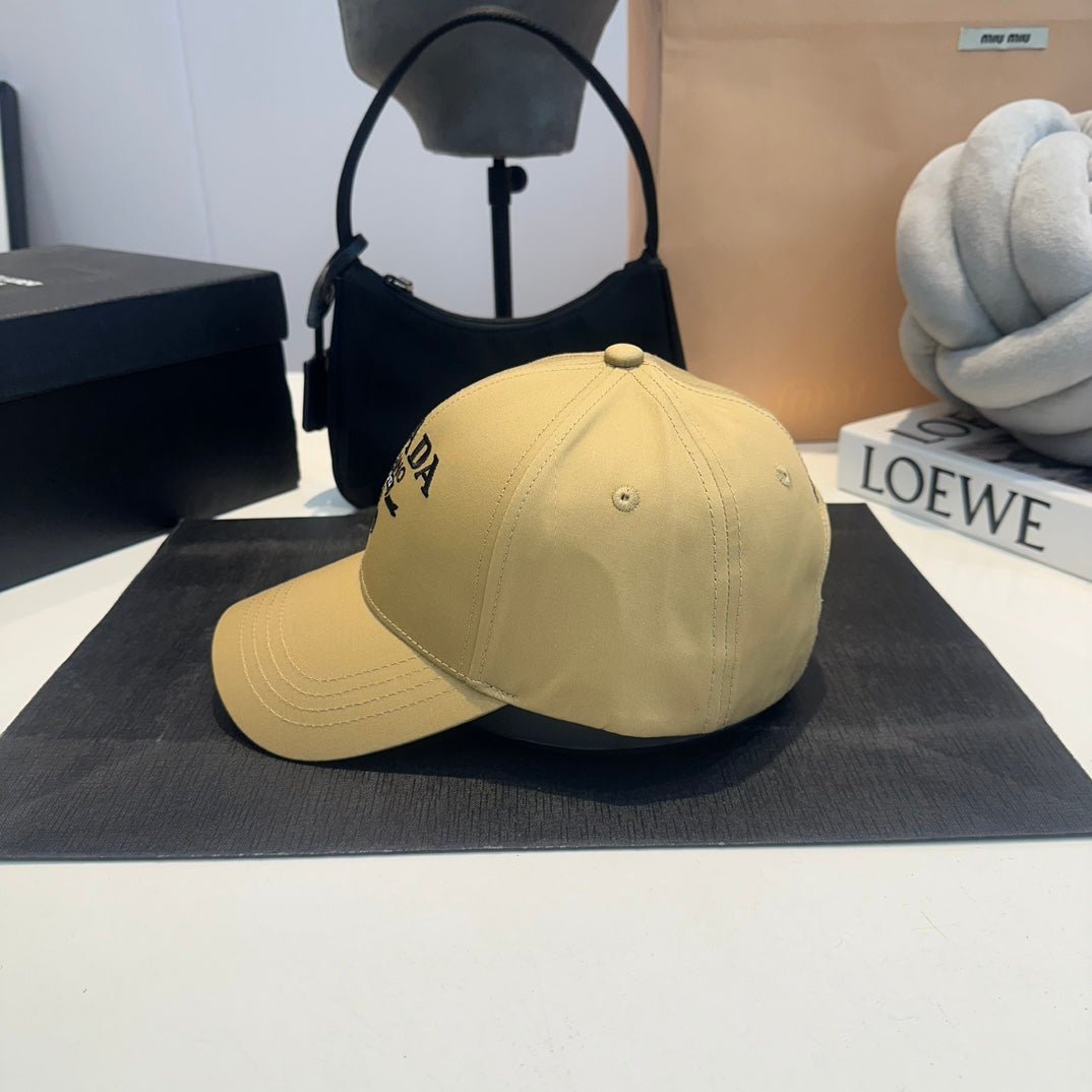 Luxury Prada Re-Nylon Baseball Cap for Men & Women - Serene