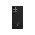 Luxury Prada Samsung S26 Ultra Black Case – Designer Galaxy Cover - Serene