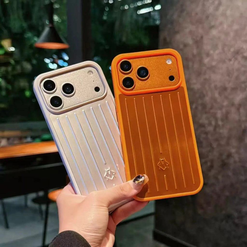 Orange RIMOWA iPhone 18 Pro Case - Serene