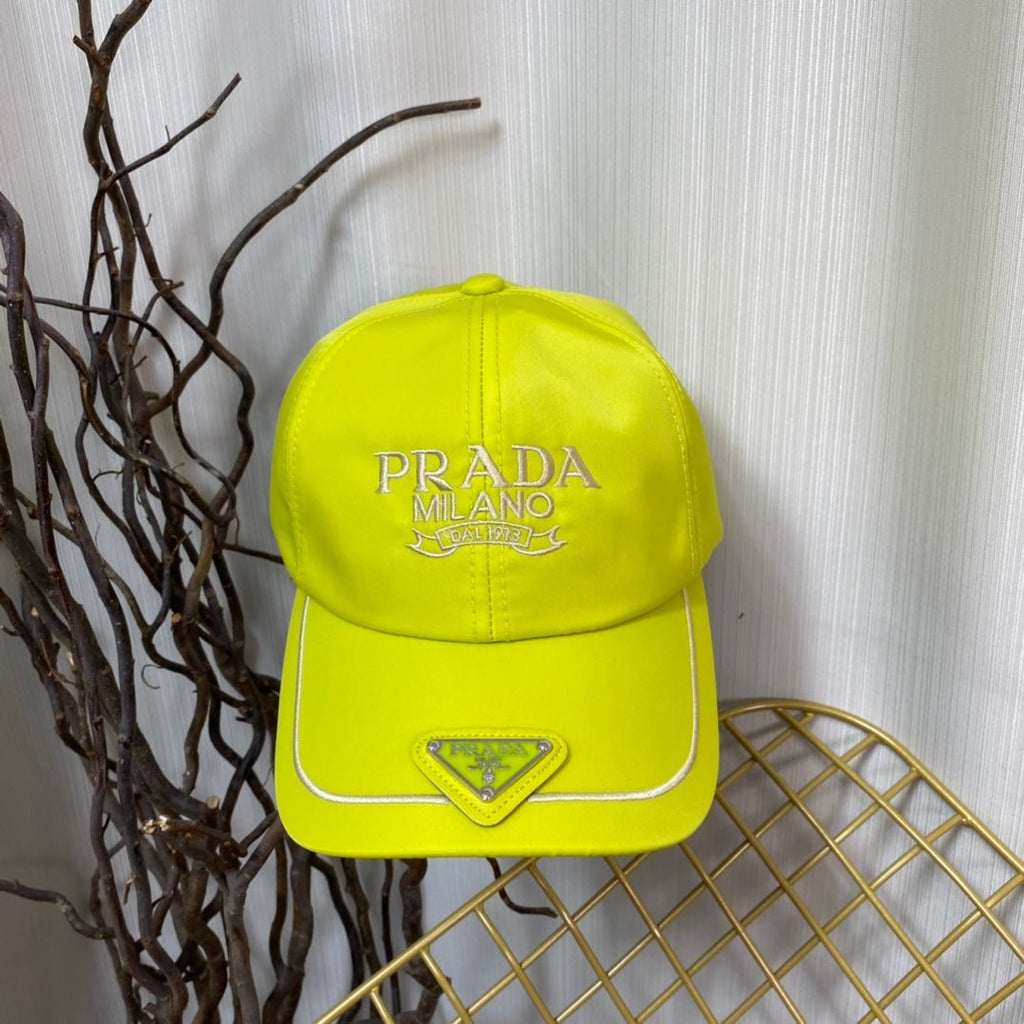Prada Embroidered Logo Baseball Cap - Serene