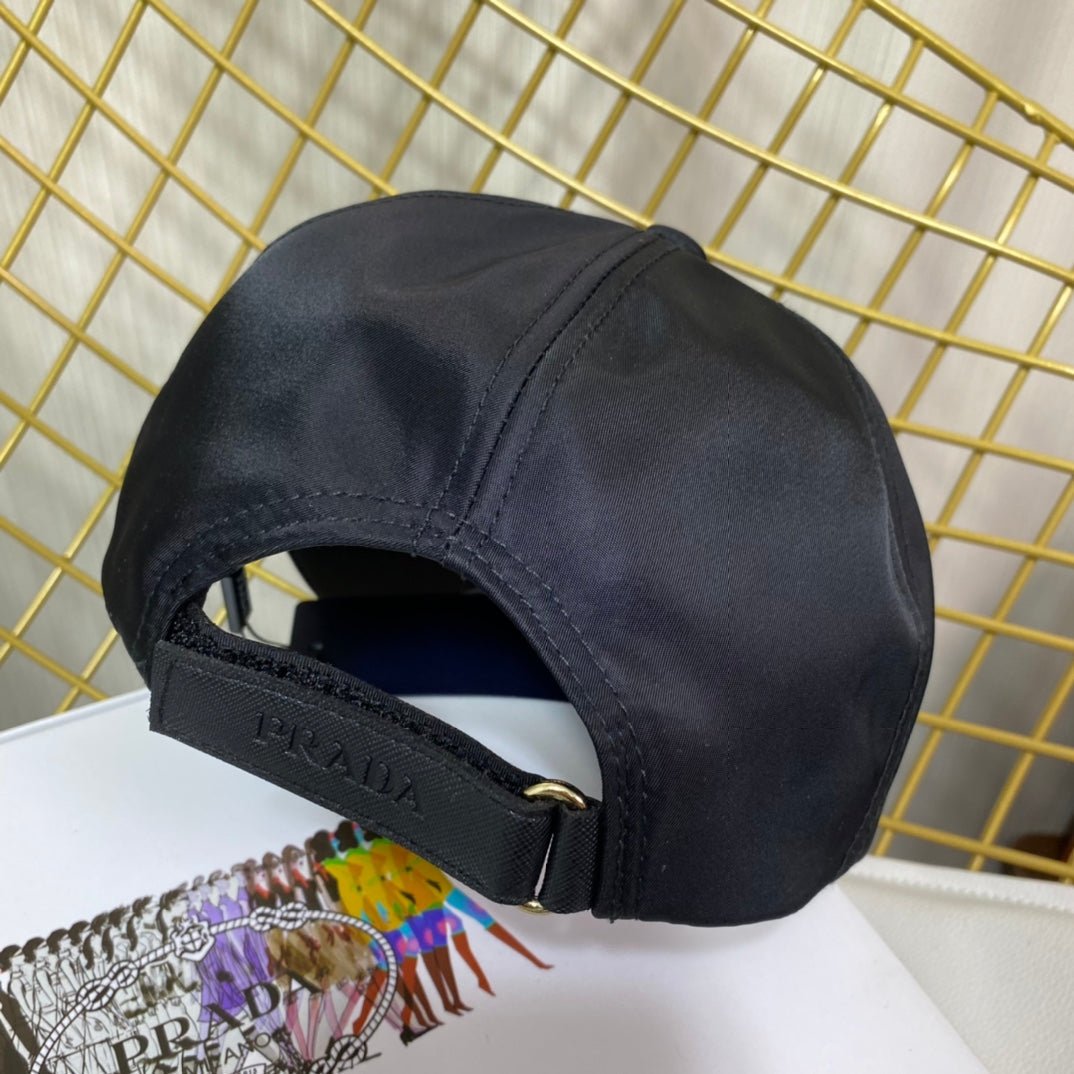 Prada Embroidered Logo Baseball Cap - Serene