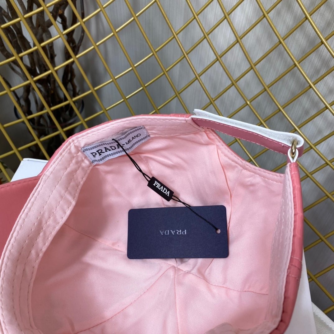 Prada Embroidered Logo Baseball Cap - Serene