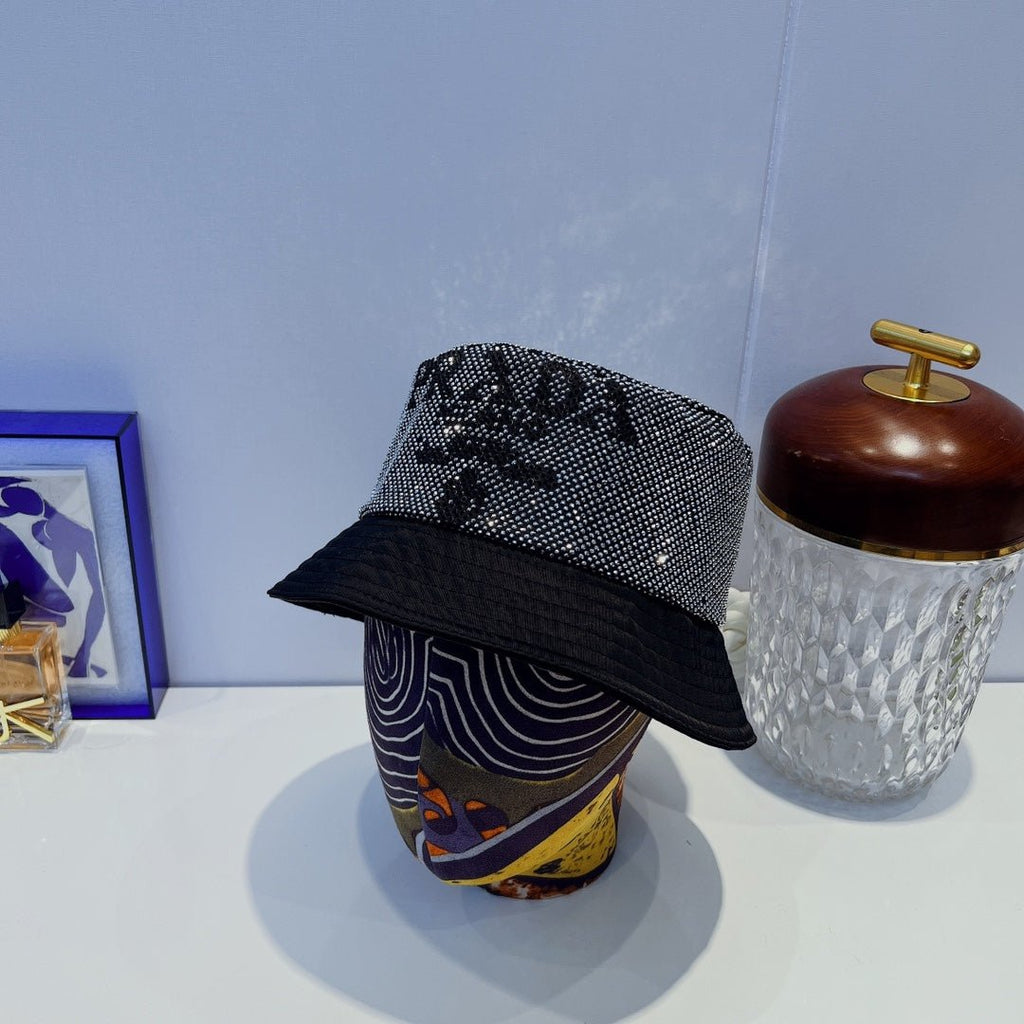 Prada Full Crystal Bucket Hat - Serene